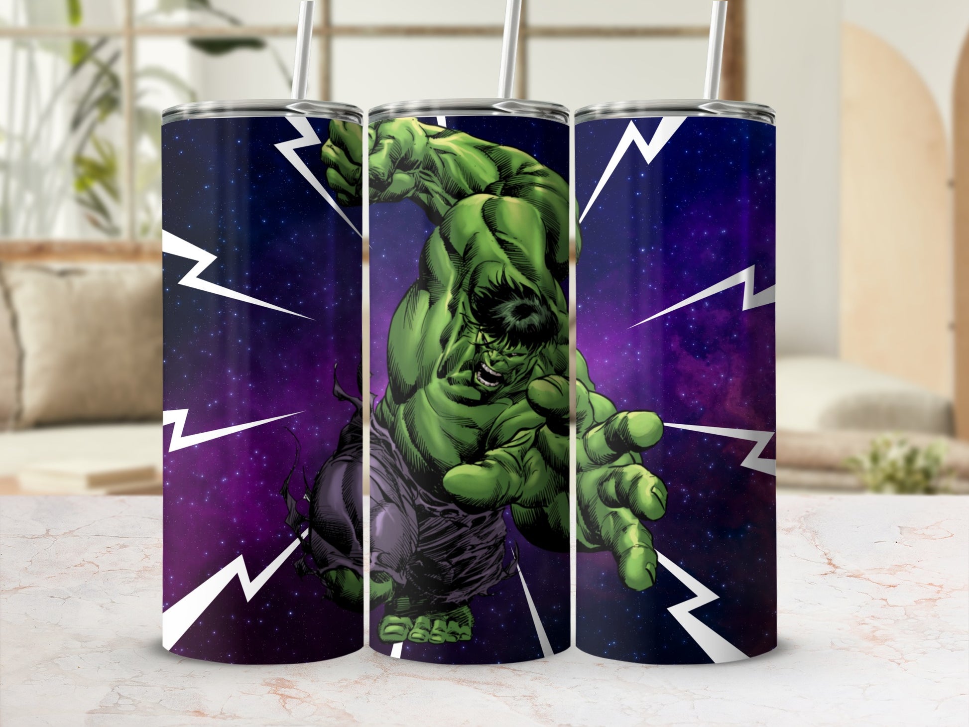 Hulk Smash Action Design Tumbler for Drink Enthusiasts