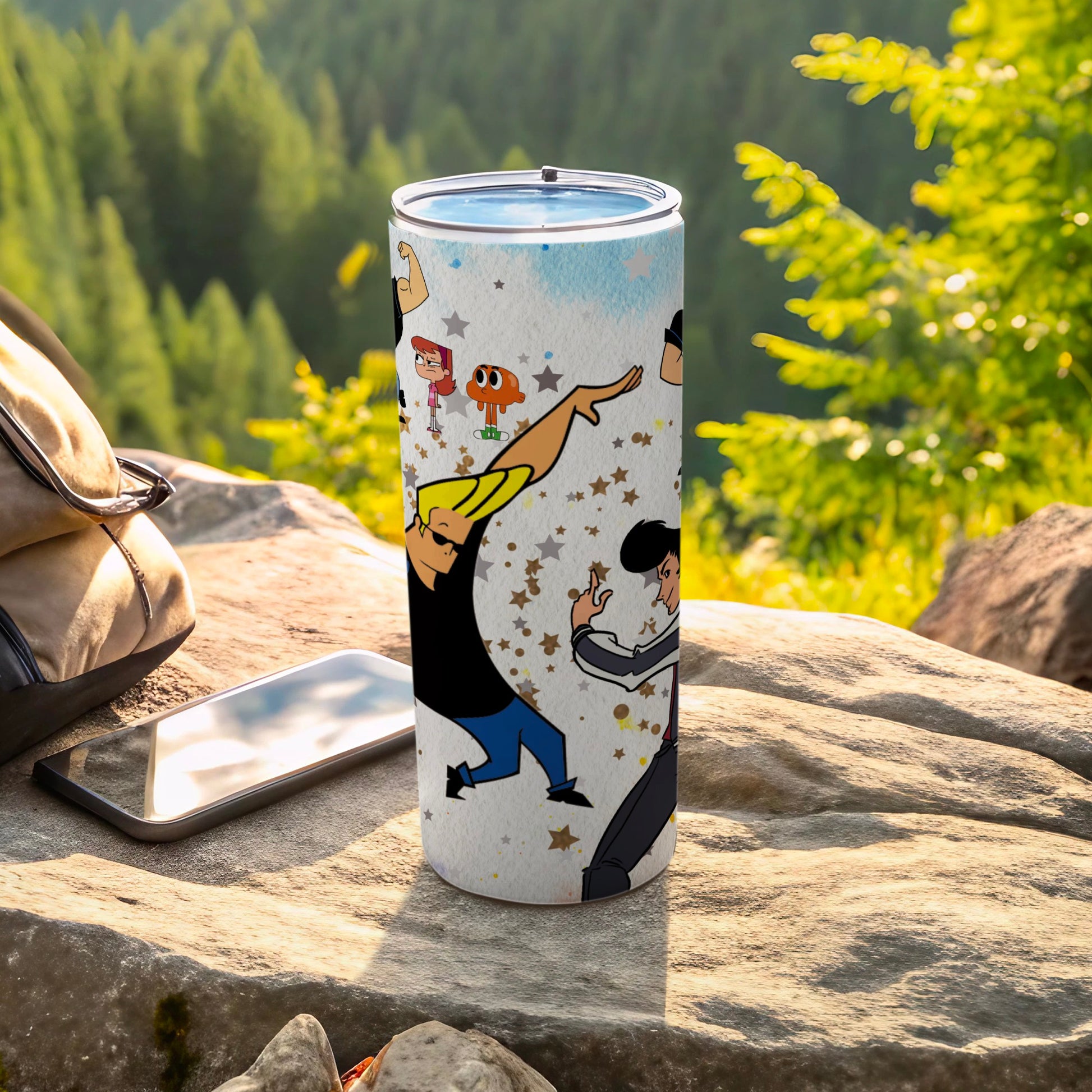 Cartoon Character Design Insulated Tumbler Travel Mug