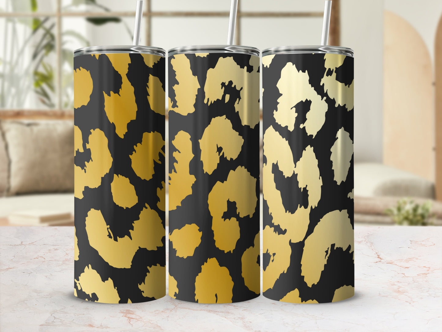 Stylish Leopard Print Tumbler for Trendy Beverage Lovers