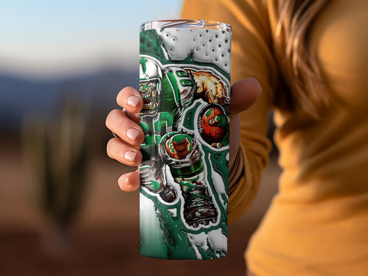 New York Jets Football Player Art Design Unique Tumblers