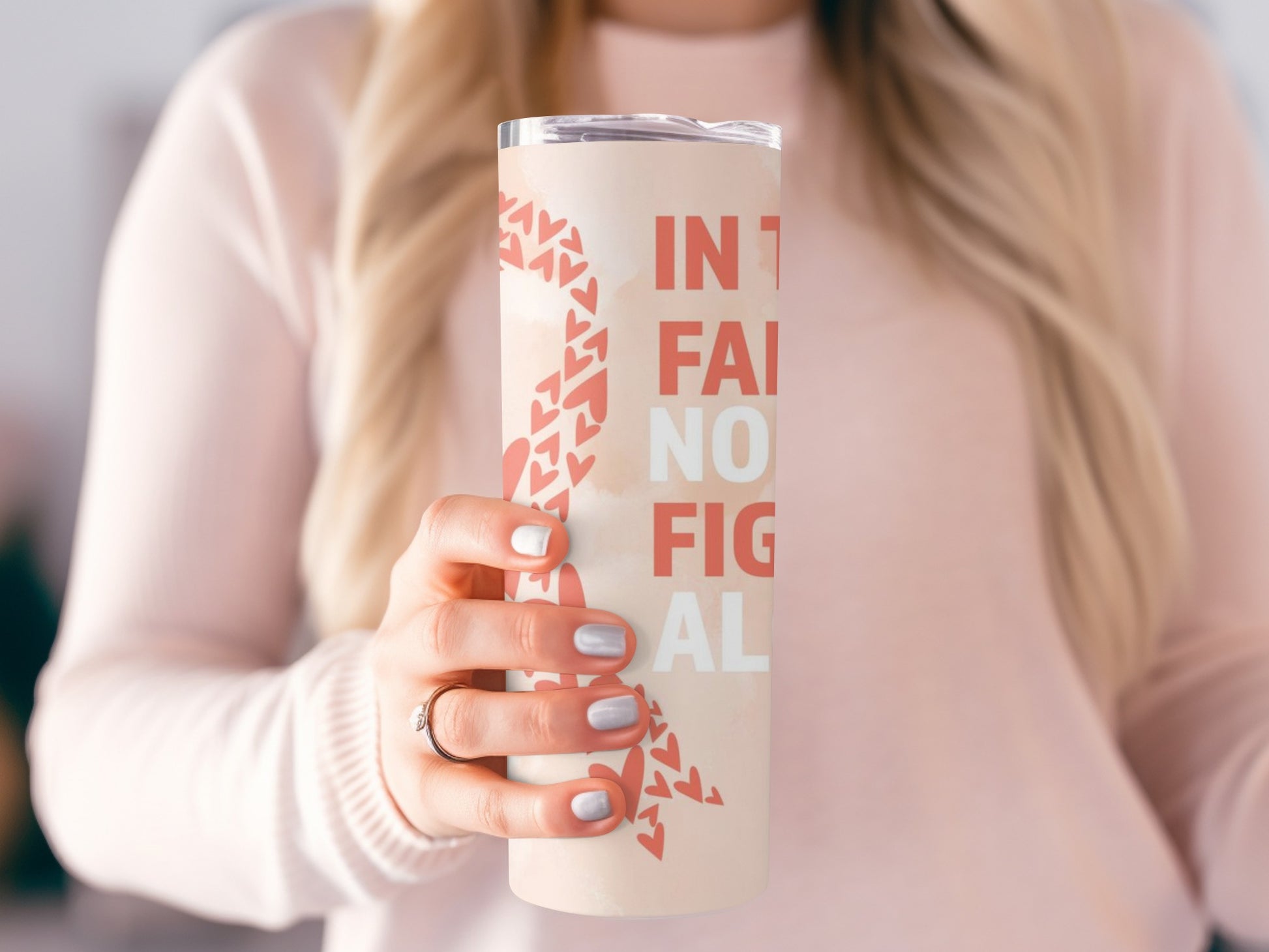 Motivational Quote Insulated Tumbler Travel Mug