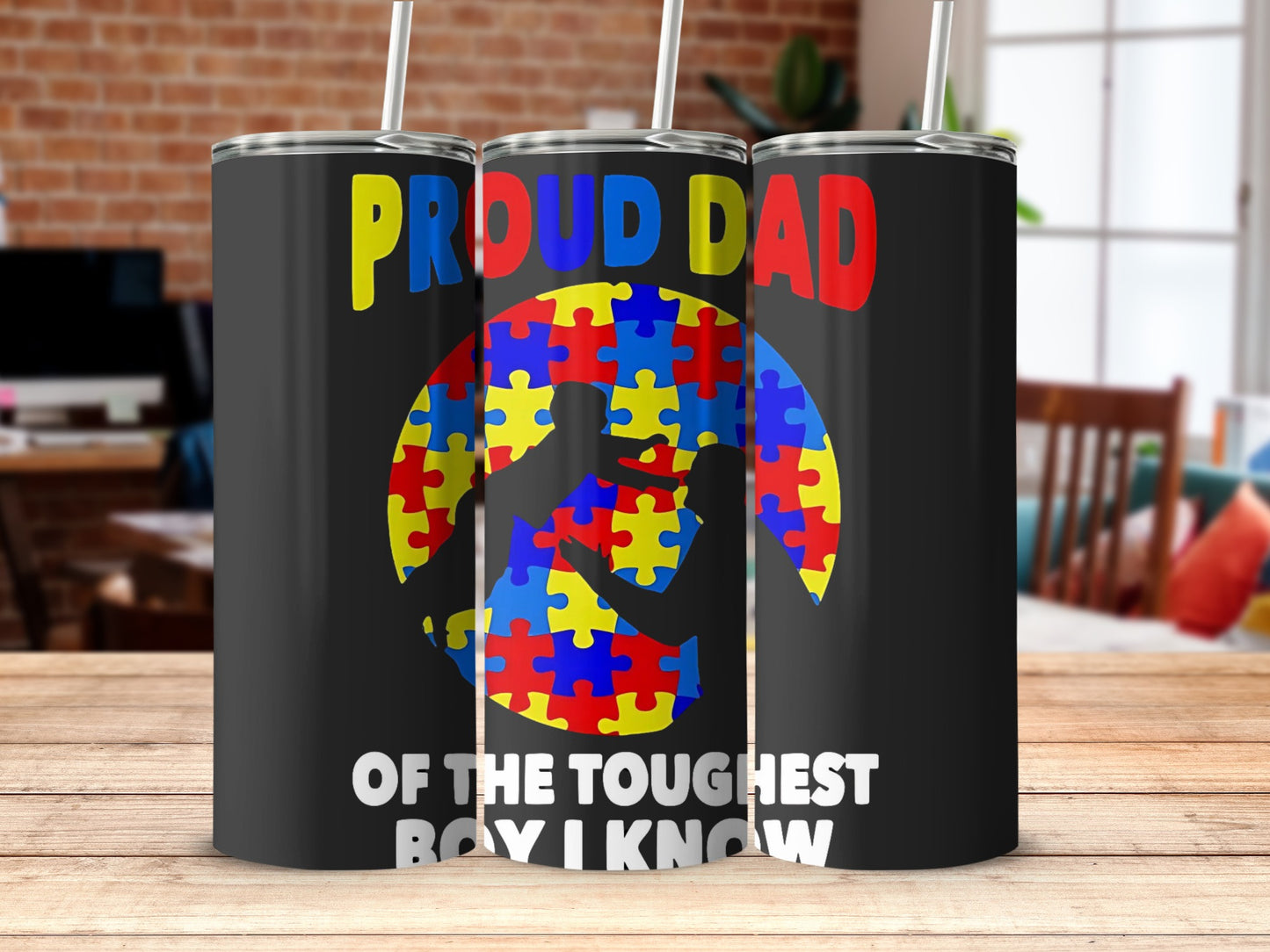 Proud Dad of the Toughest Boy I Know Tumbler