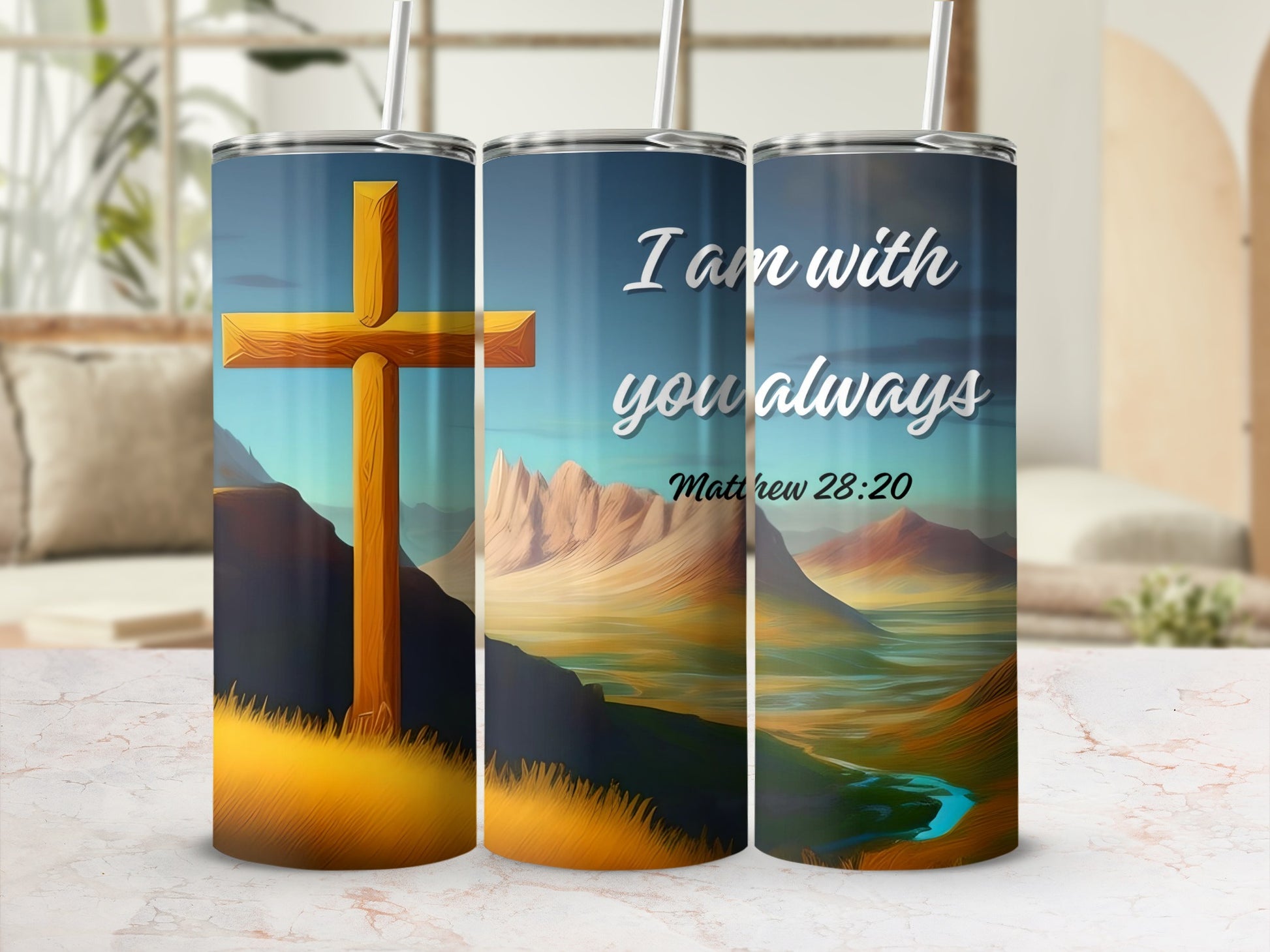 I Am With You Always Matthew 28:20 Insulated Tumbler