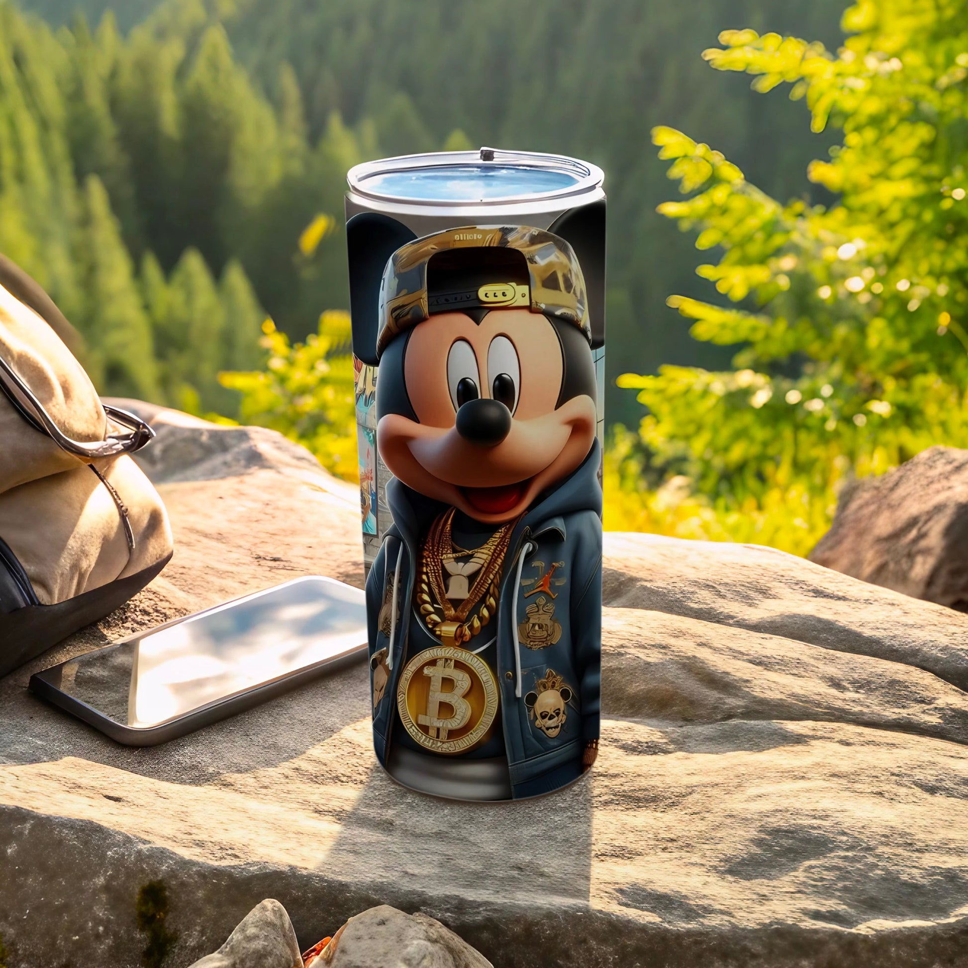 Mickey Mouse Hip Hop Swag Insulated Tumbler