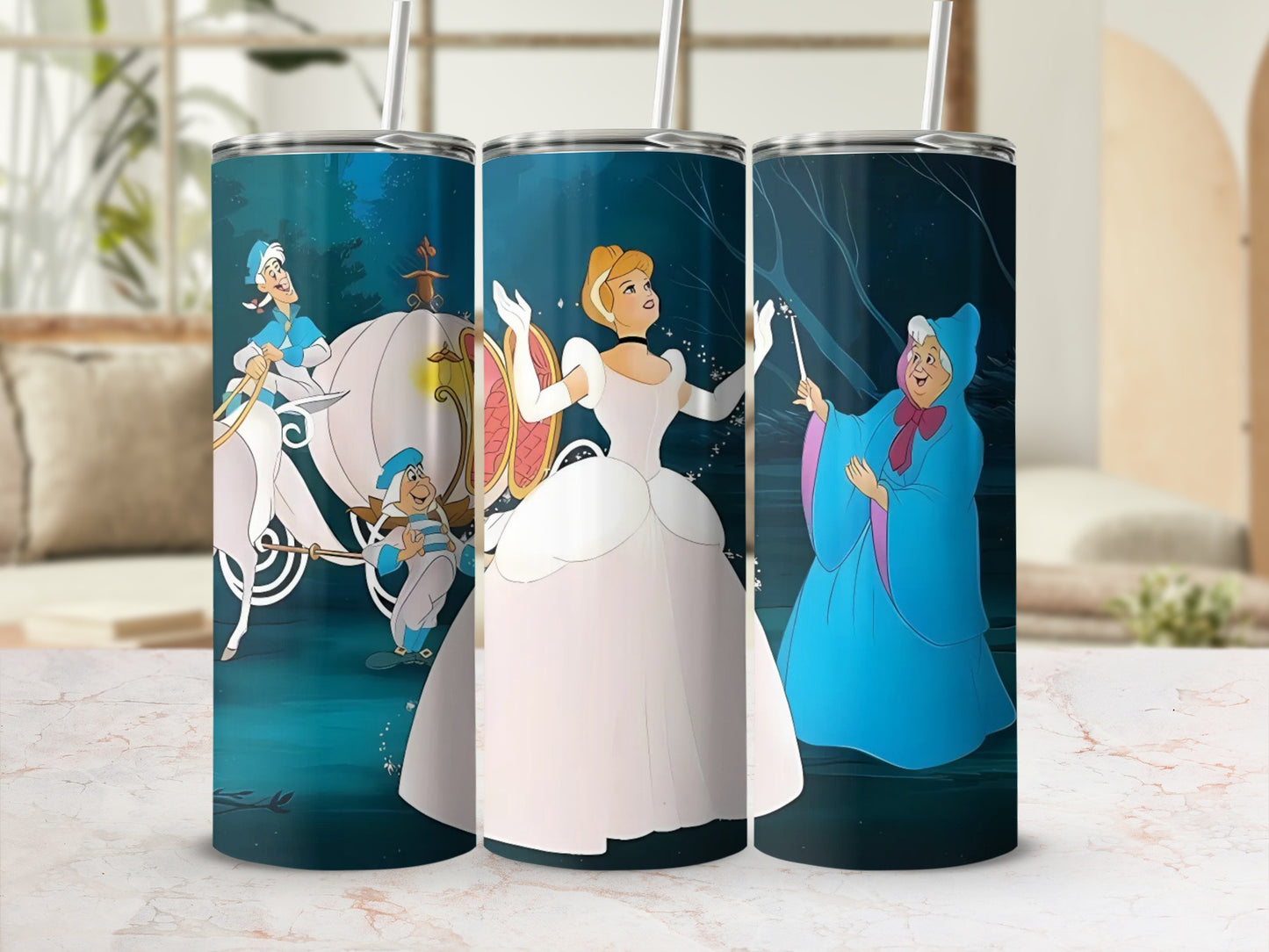 Enchanting Fairytale Cinderella Tumbler Cup Product