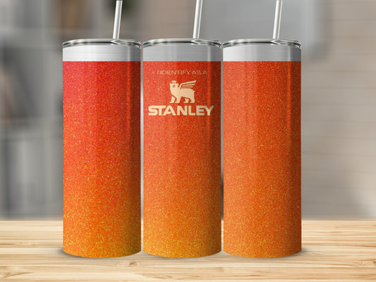I Identify As A Stanley Tumbler With Straw Stainless Steel