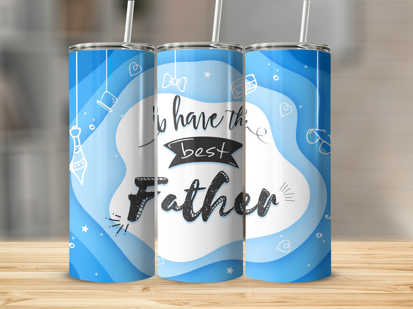 Best Father Themed Tumbler for Dad Father's Day Gift