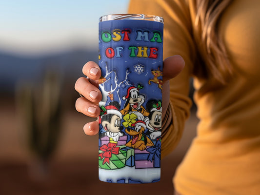 Frosty Magic of the Holidays Travel Mug