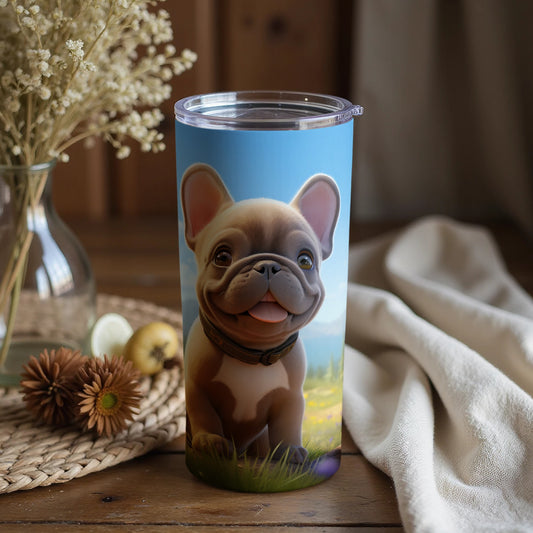 Cute French Bulldog Themed Tumbler for All Dog Lovers