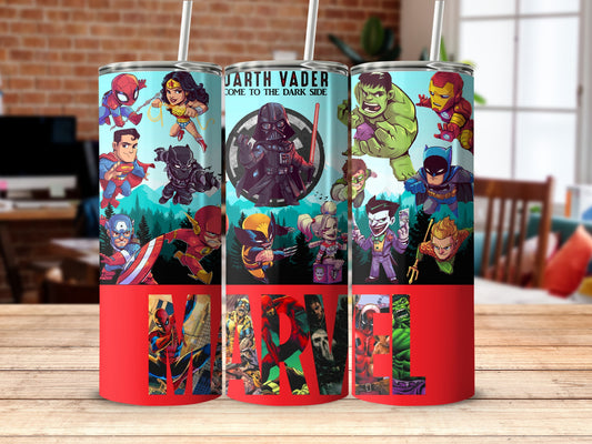 Marvel DC Star Wars Heroes Villains Design product type
