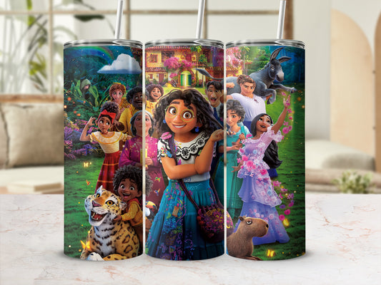 Family Celebration Design Travel Tumbler