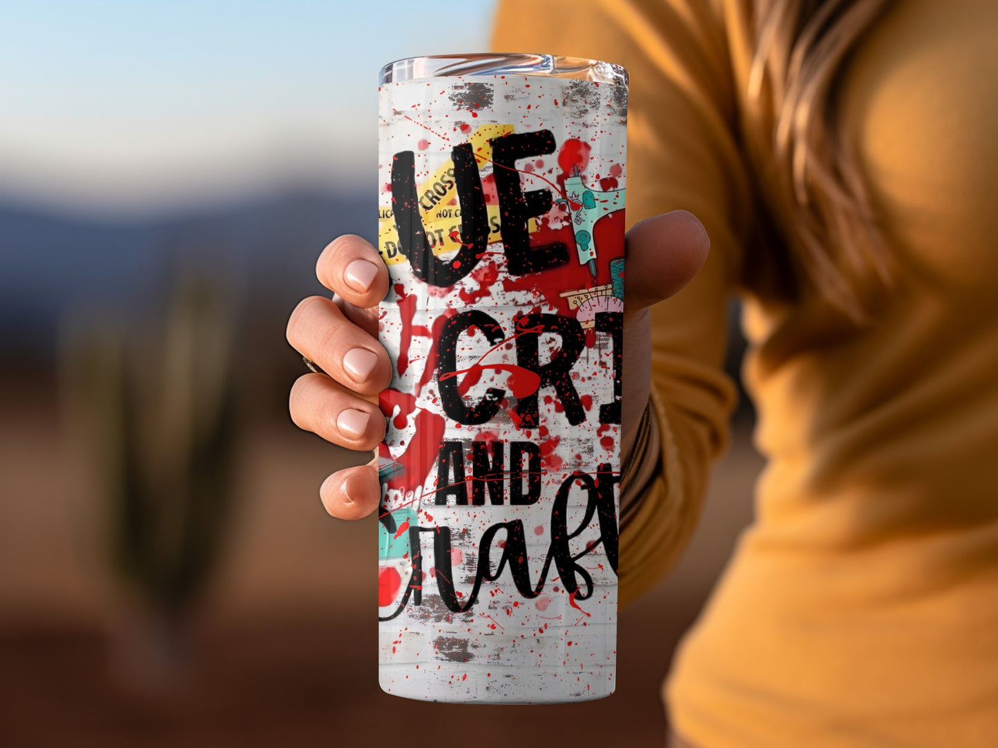 Unique Vibrant and Creative Design Tumbler