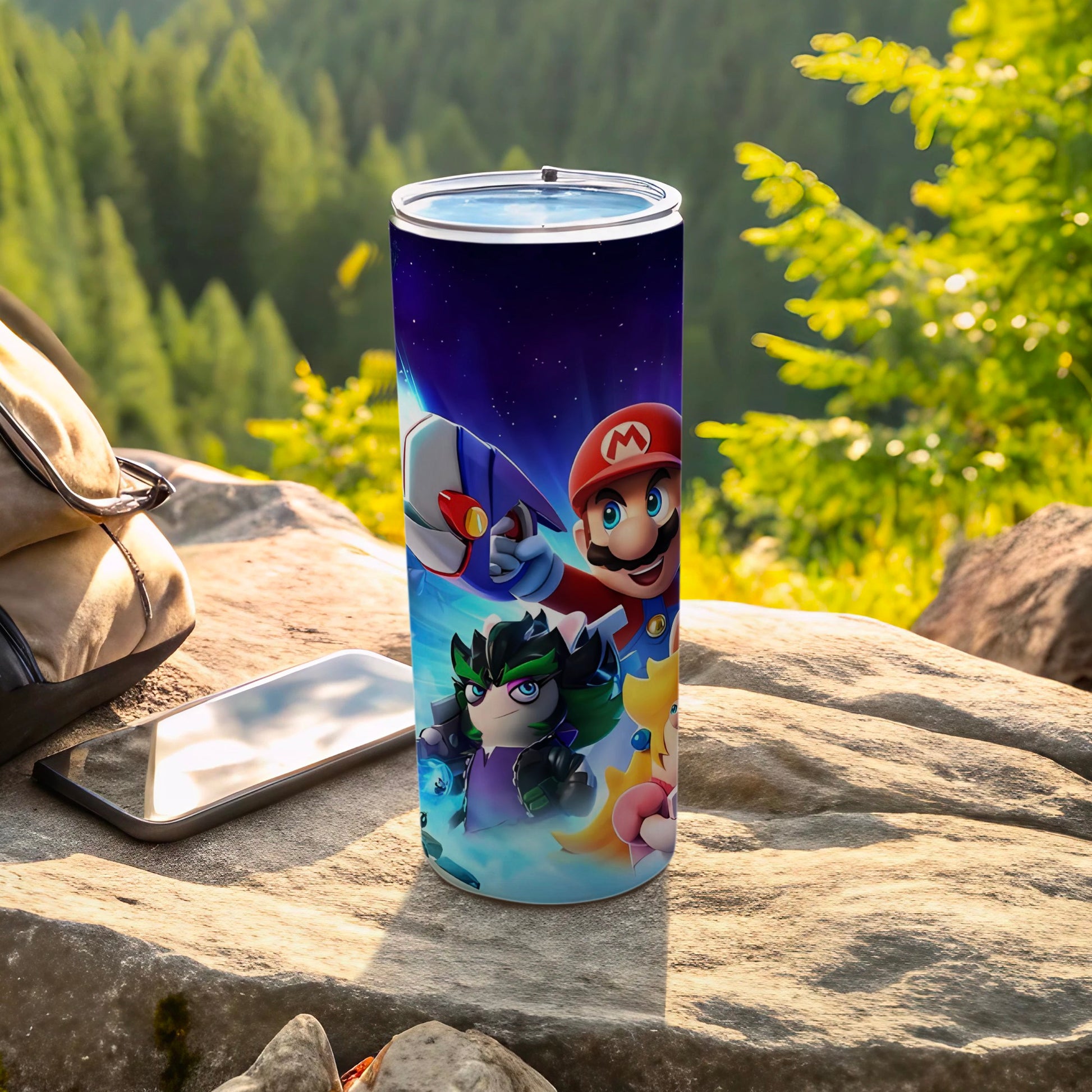 Space Adventure Video Game Character Tumbler