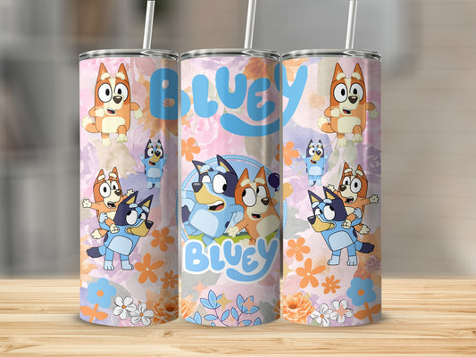 Bluey and Friends Cartoon Character Design Tumbler