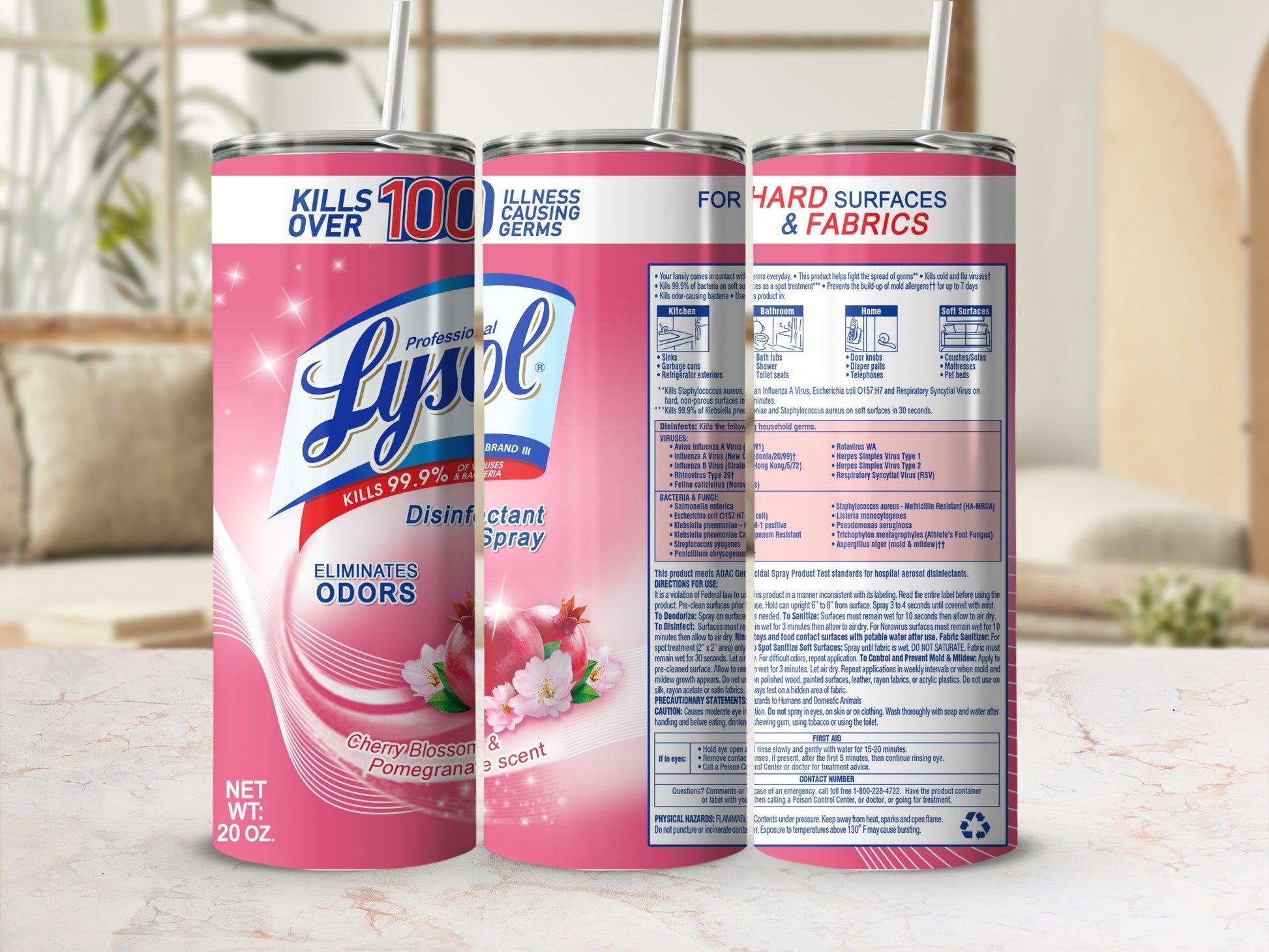 Lysol Cherry Blossom & Pomegranate Scent product type