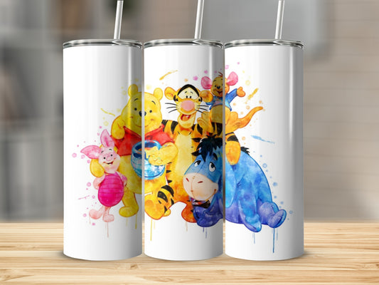 Cheerful Cartoon Characters Tumbler for Fun Use