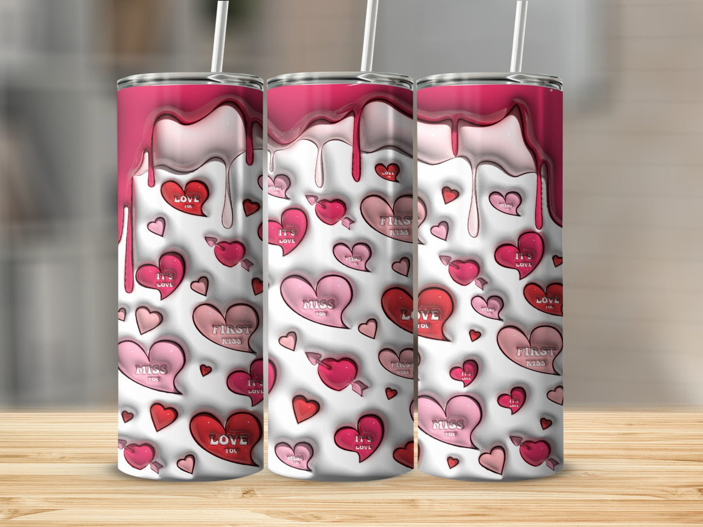 Dripping Love First Kiss Miss You It's Love product type