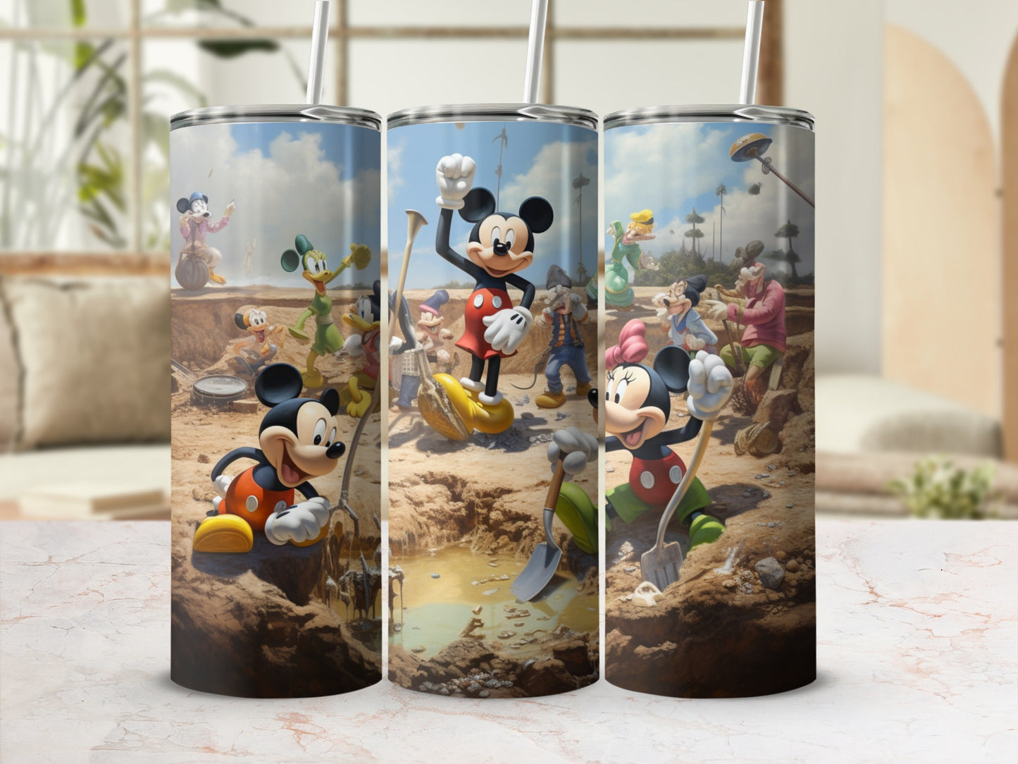 Mickey Mouse and Friends Digging Adventure Tumbler