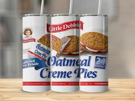 Little Debbie Oatmeal Creme Pies 24 Count Tumbler product type