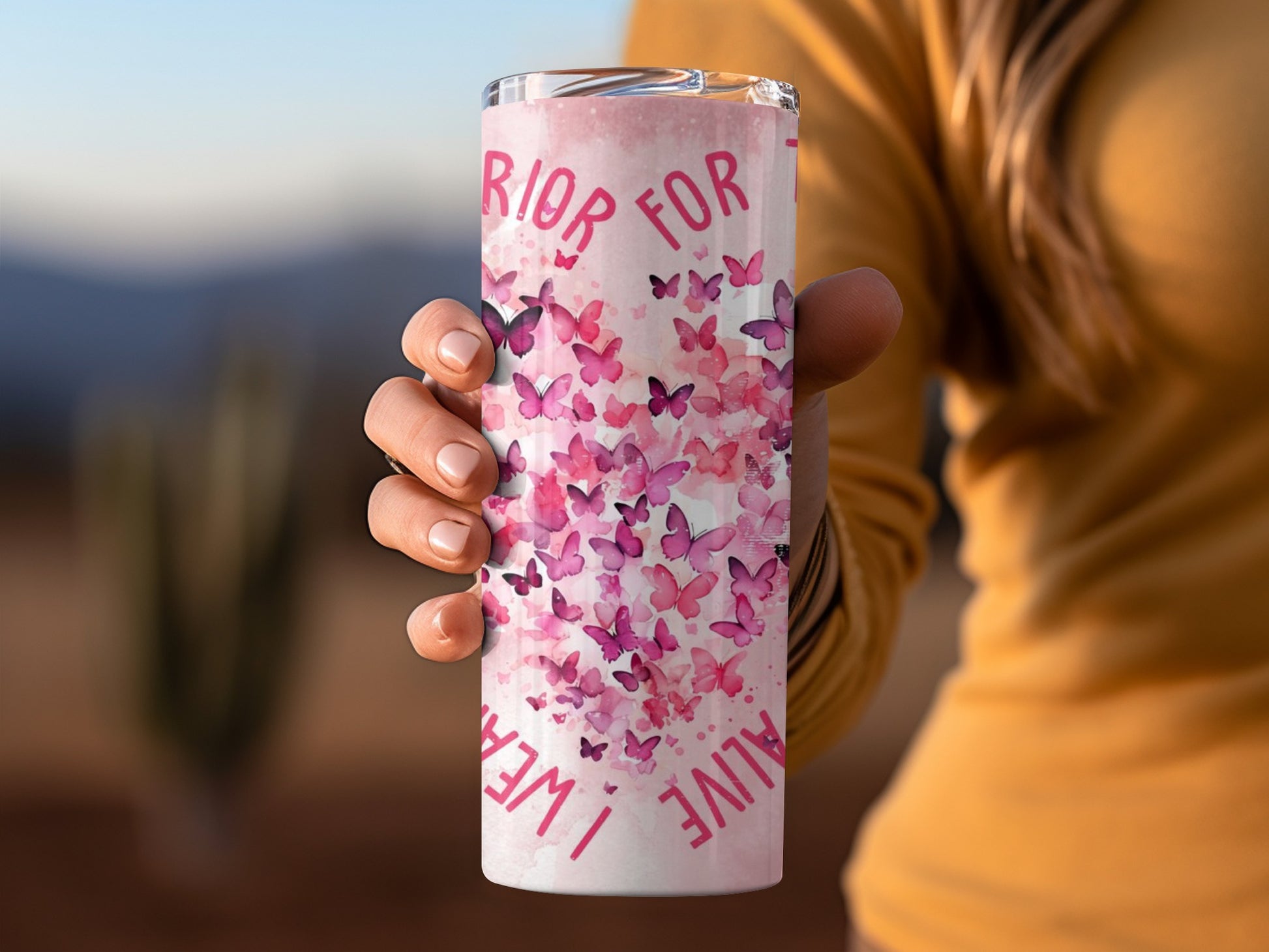 Warrior For A Life Worth Living Insulated Tumbler