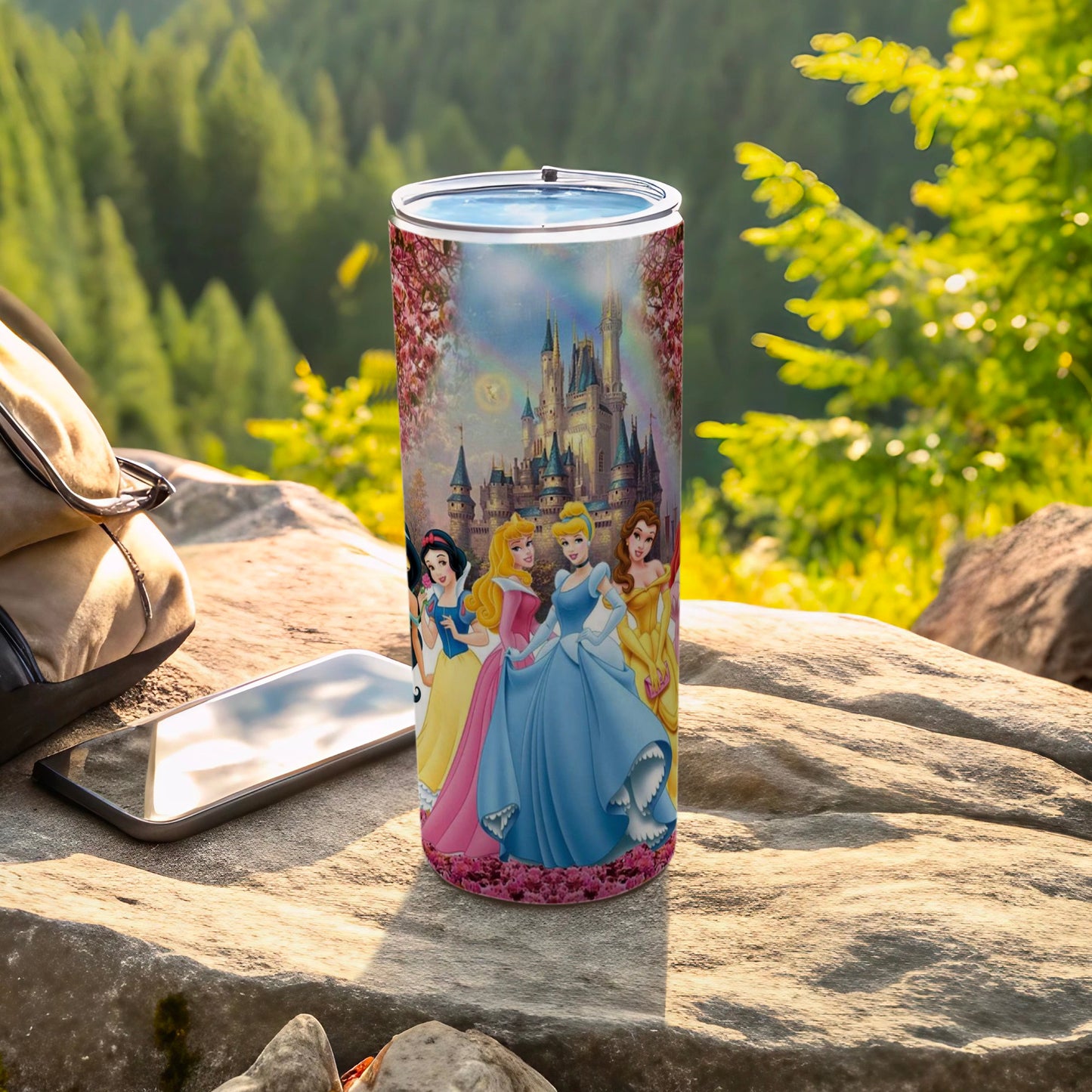 Disney Princesses Castle Outdoor Travel Mug