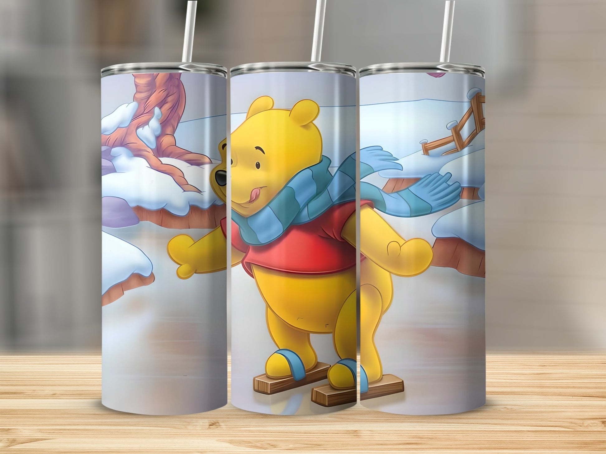 Cute Cartoon Character Tumbler for Kids and Adults