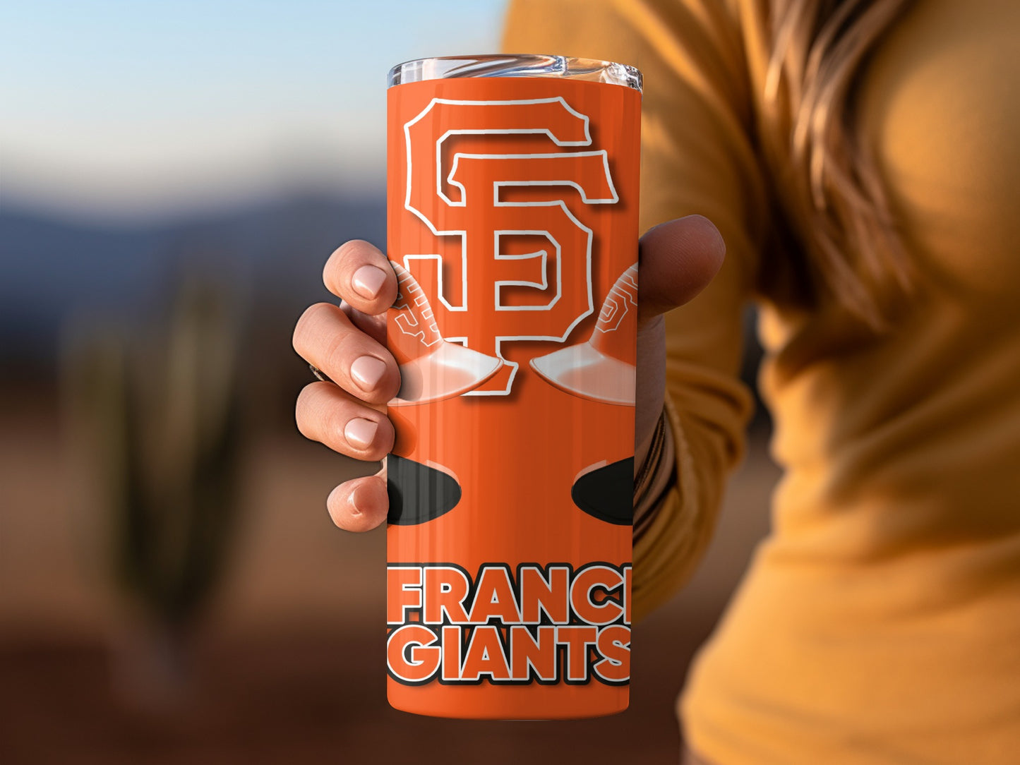 San Francisco Giants Baseball Helmets and Logo Tumblers