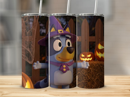 Bluey Witch Halloween Pumpkin Hay Bale Spooky product