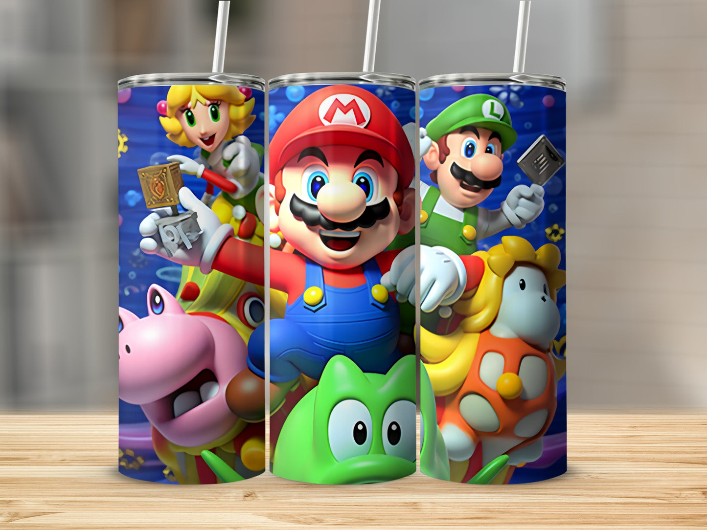 Colorful Adventure Characters Tumbler Cup