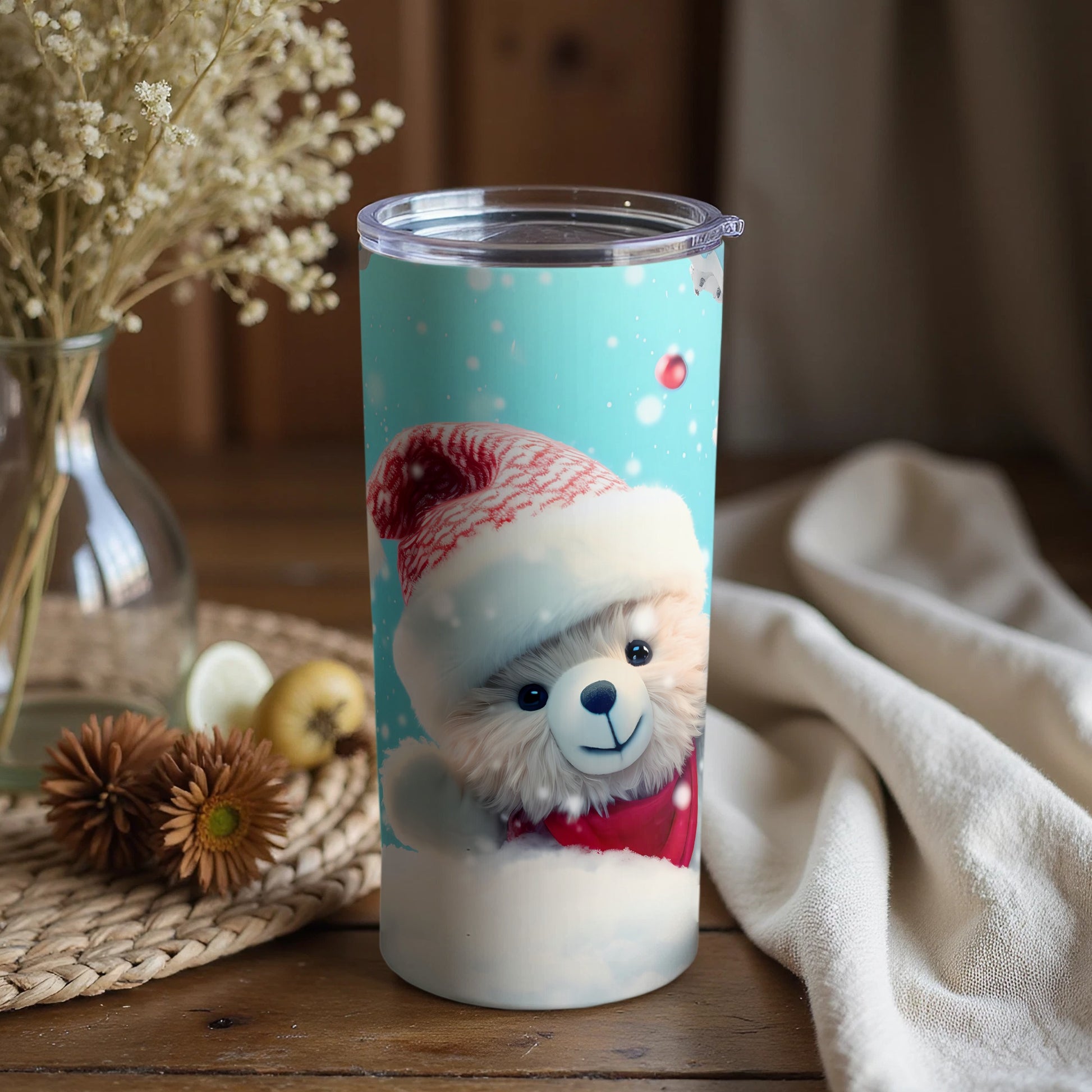 Winter Bear Snowflakes Tumbler product type