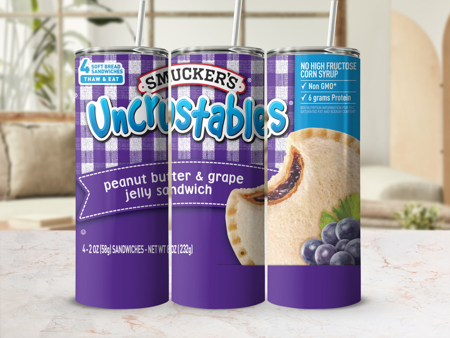 Smucker's Uncrustables Peanut Butter & Grape product type
