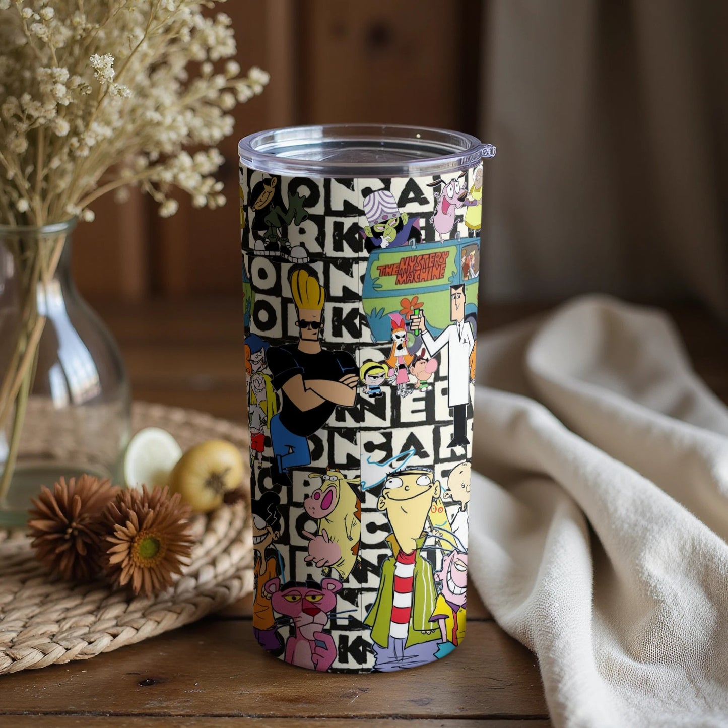 Cartoon Network Characters Tumbler Cup for Daily Use