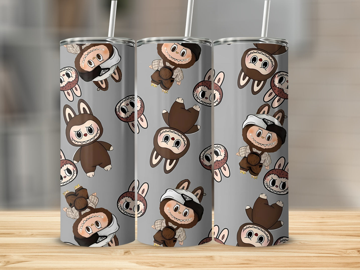 Cute Cartoon Bunny Themed Design Tumbler product