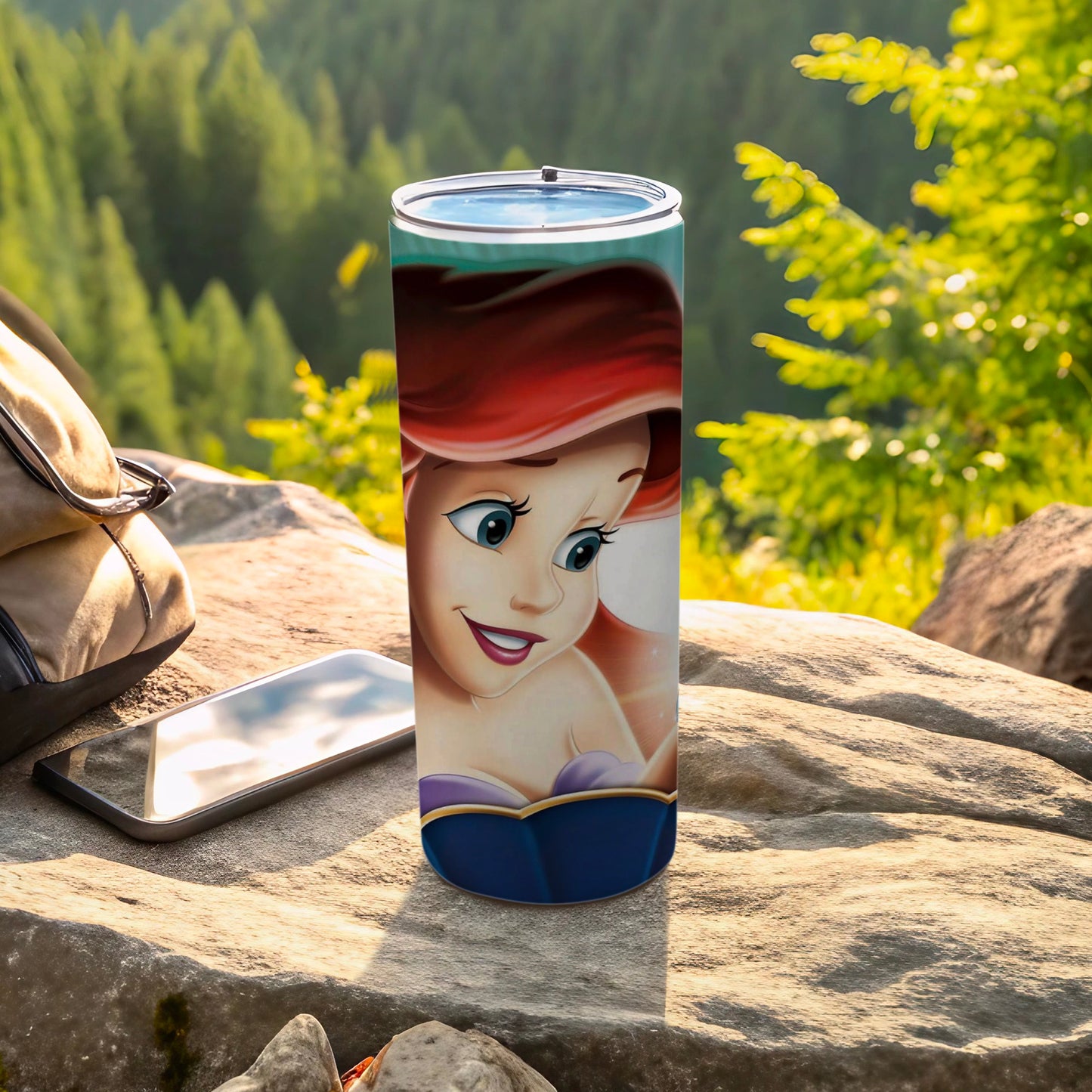 Ariel Inspired Insulated Stainless Steel Tumbler Cup
