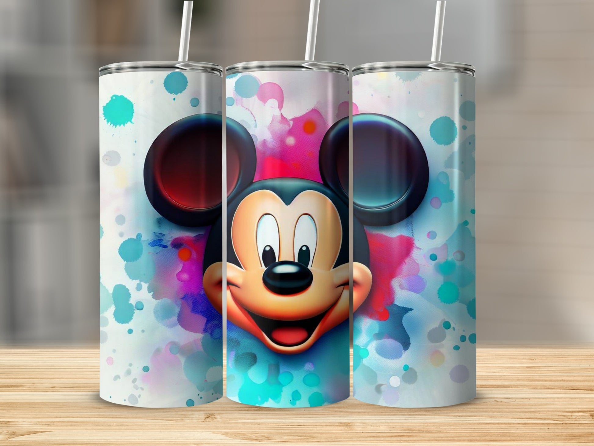 Colorful Cartoon Character Inspired Drinkware