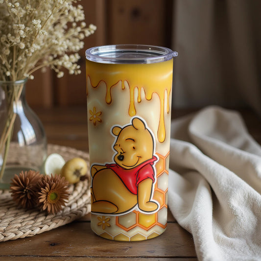 Winnie the Pooh Honey Drip Tumbler for Beverages