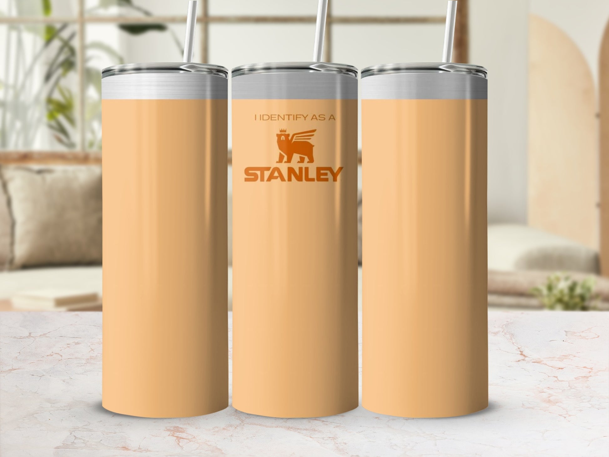 I IDENTIFY AS A STANLEY Custom Tumbler