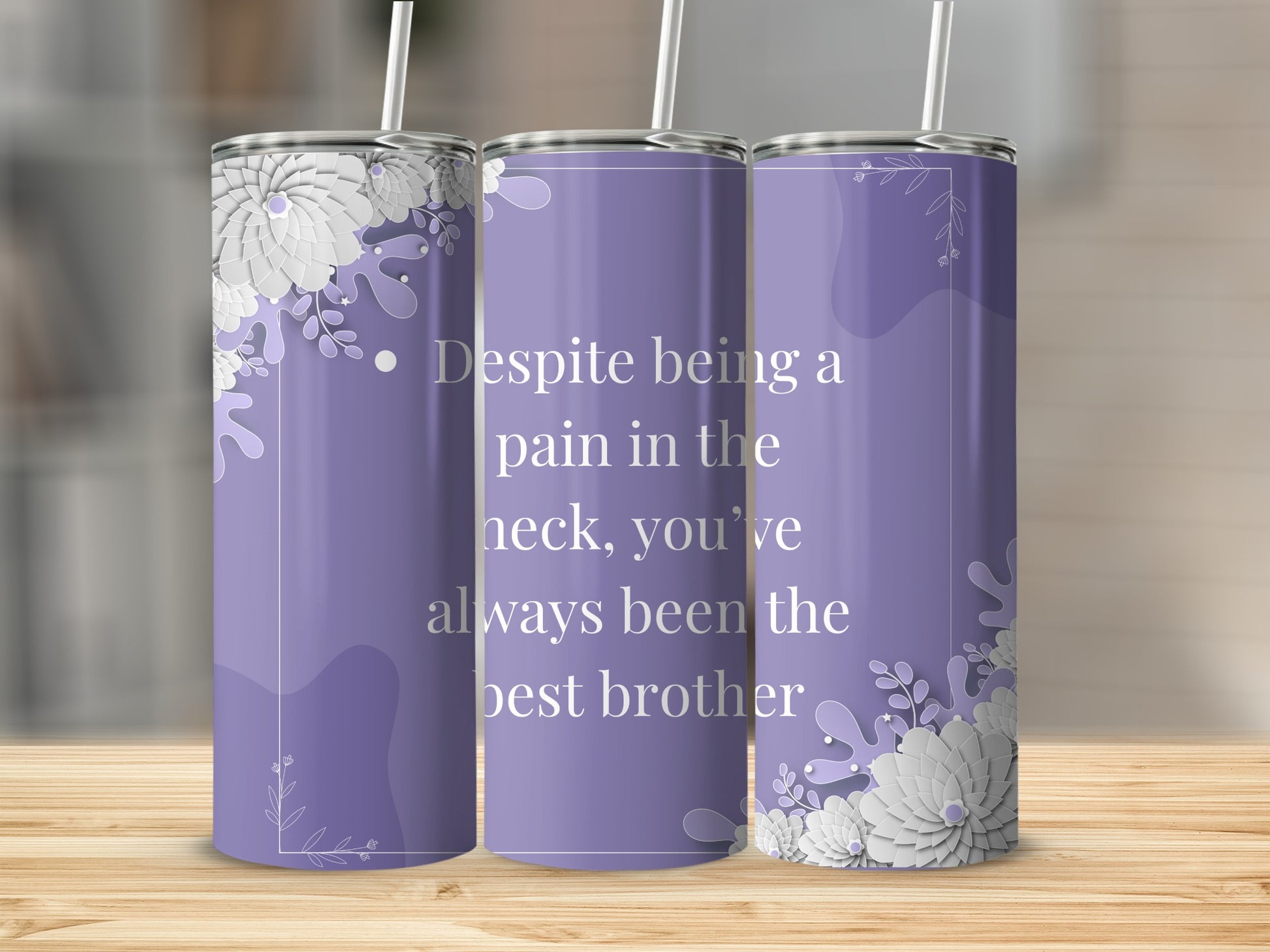Always Been the Best Brother Personalized Tumbler