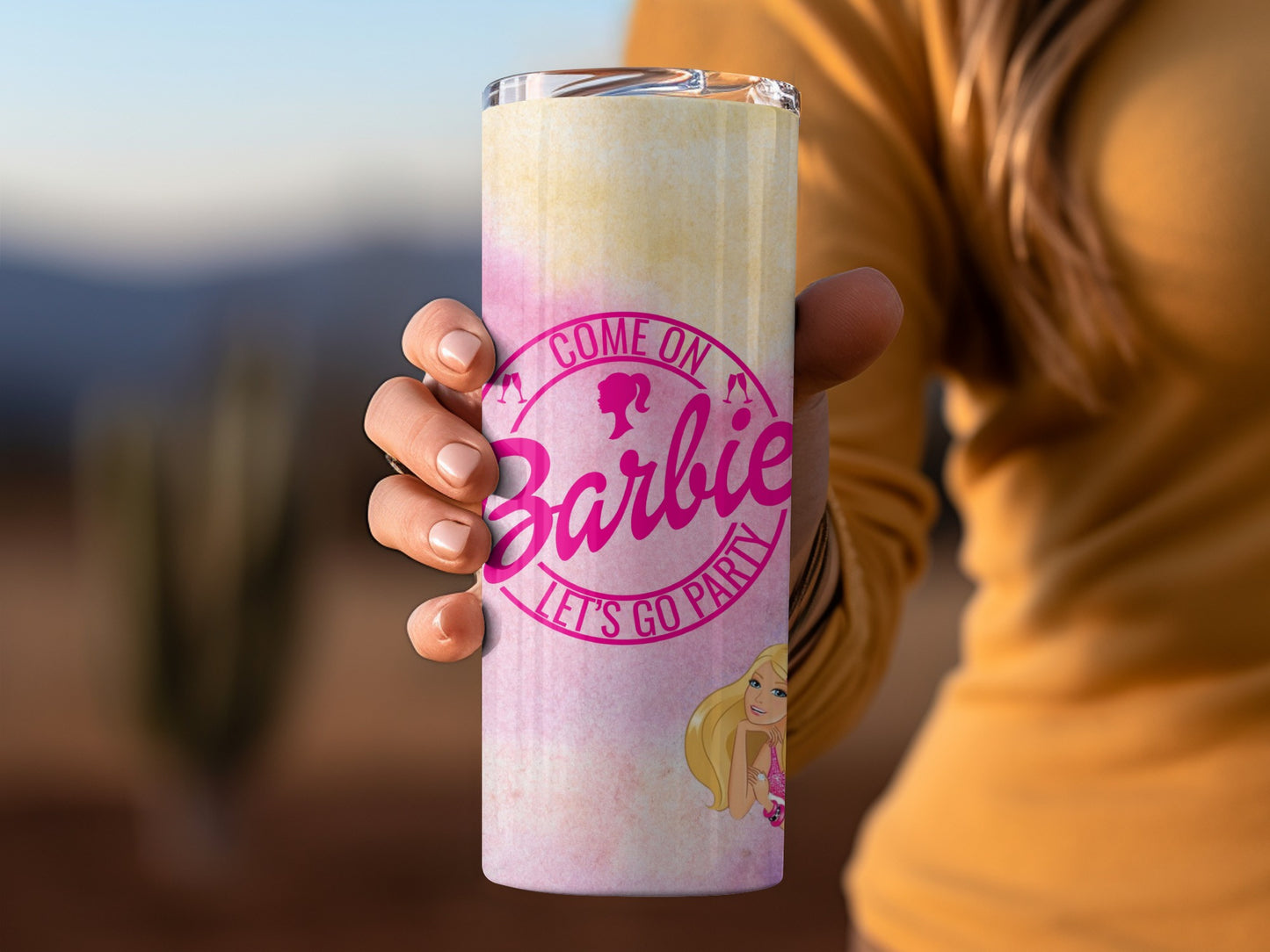 Come On Barbie Lets Go Party Four Barbies Posing Tumblers