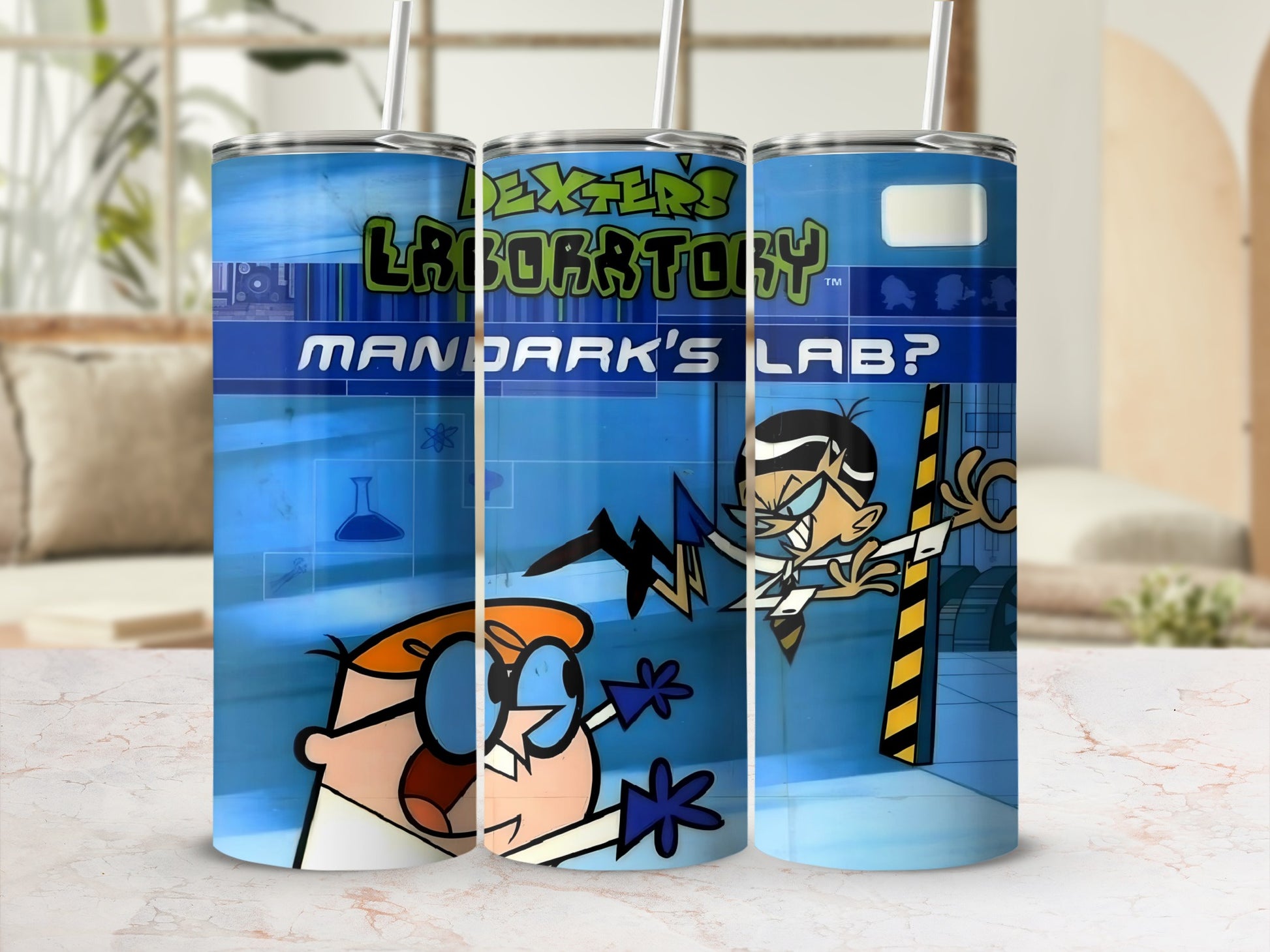 Dexter's Laboratory Mandark's Lab Tumbler