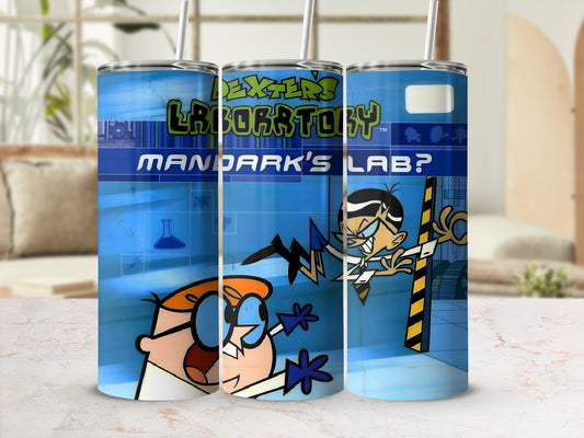 Dexter's Laboratory Mandark's Lab Tumbler