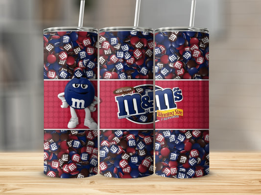 New York M&Ms Chocolate Giants Winning Size Tumblers