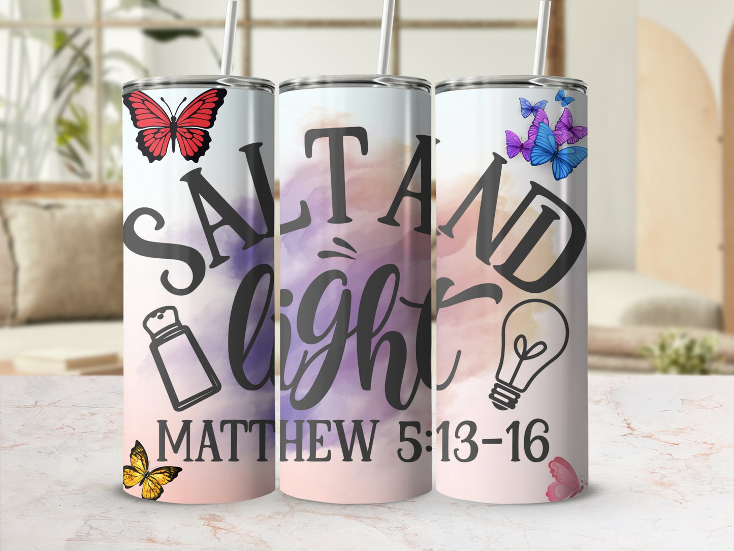 Salt and Light Matthew 5:13-16 Inspirational Cup