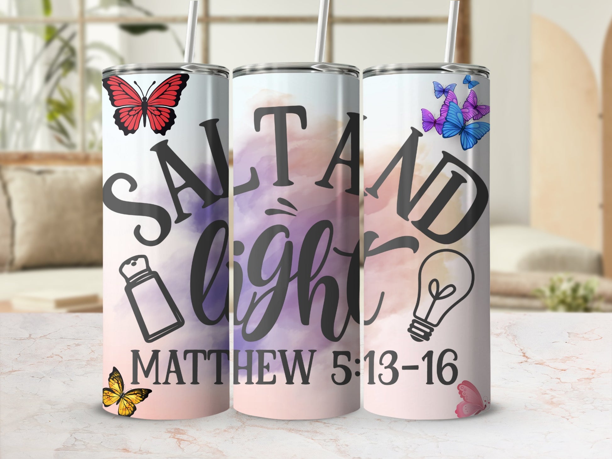 Salt and Light Matthew 5:13-16 Inspirational Cup