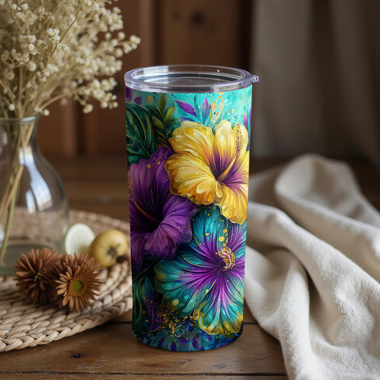 Colorful Floral Design Tumblers for Every Occasion