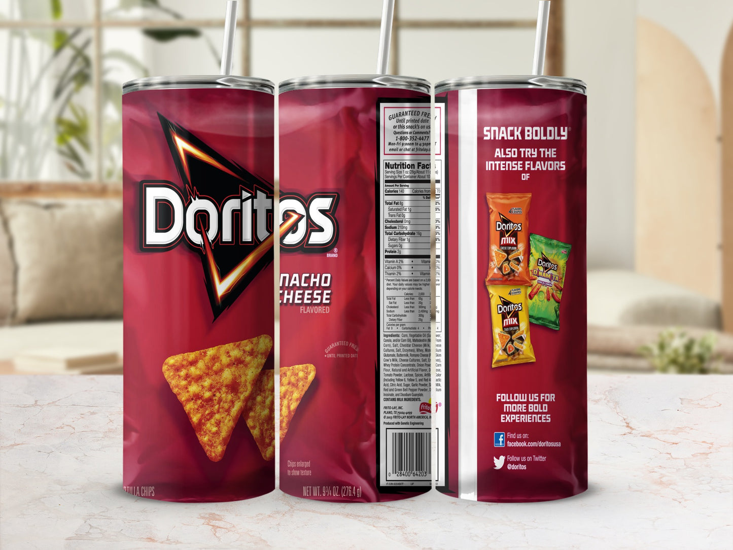 Doritos Nacho Cheese Flavored Snack Boldly product type