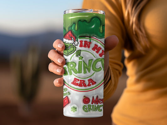 Grinch Era Holiday Design Travel Mug for All Seasons