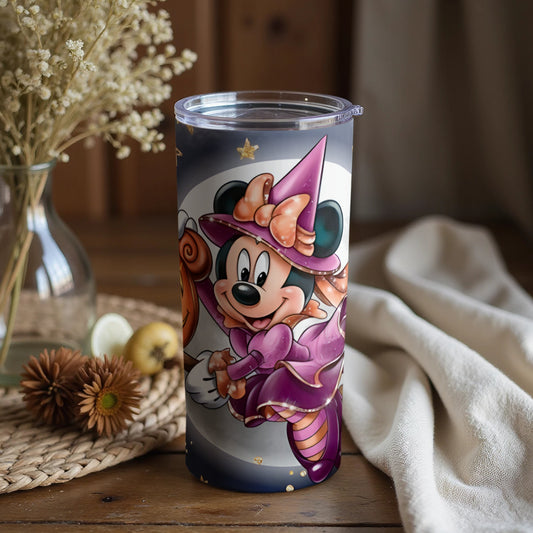 Halloween Witch Mickey Mouse Tumbler Custom Cup
