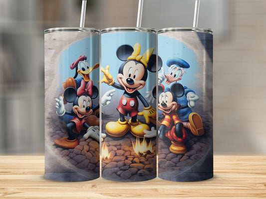 Disney Characters Travel Tumbler for Kids and Adults