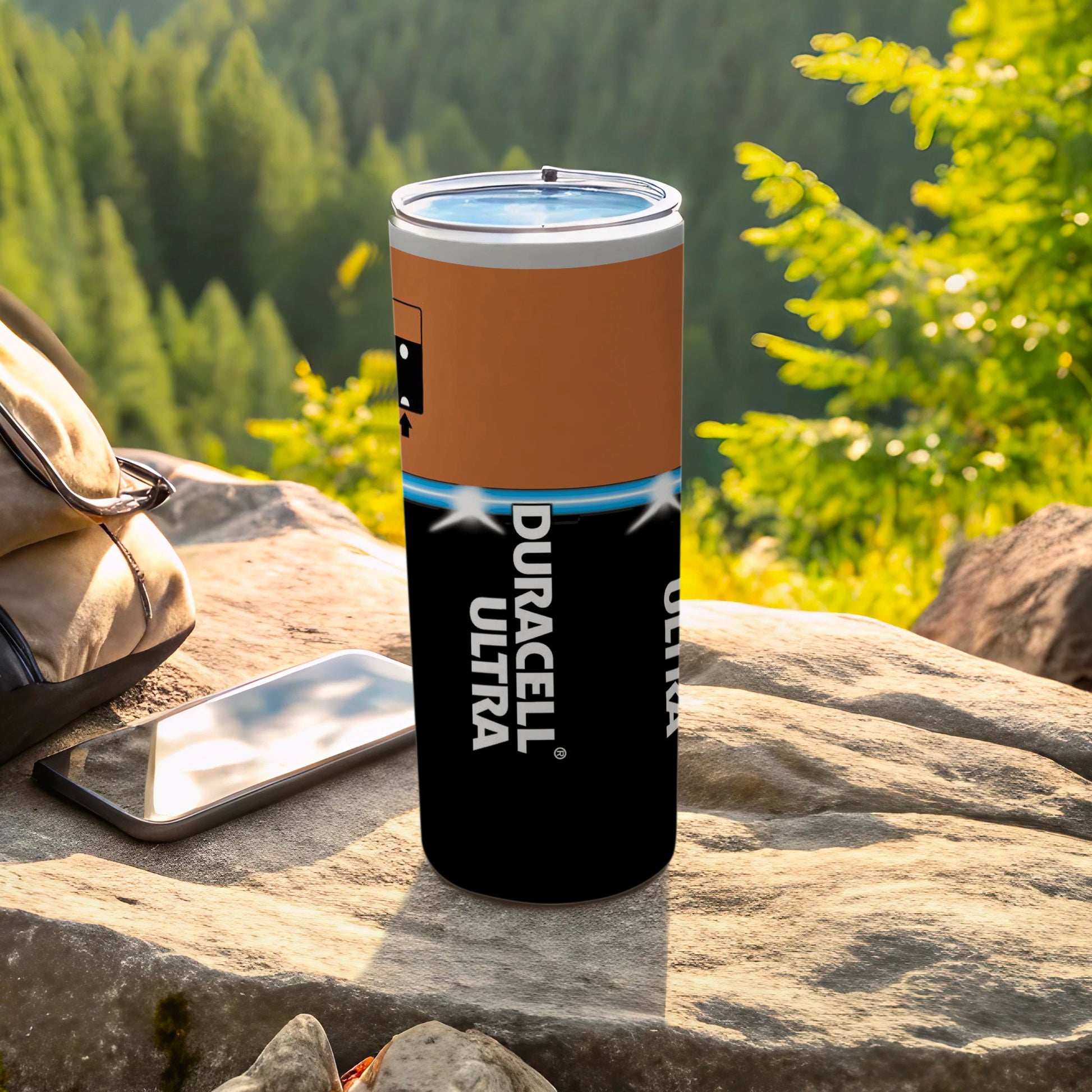 Duracell Ultra battery replica black brown tumbler product type